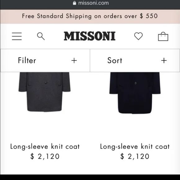 Missoni Virgin Wool Suit Jacket